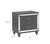 Refino Nightstand Dark Gray