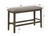 Ember Counter Height Bench Dark Gray