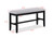 Buford Counter Height Bench Light Grey