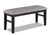 Guthrie Bench Charcoal & Gray