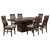 Briarwood 7 Piece Rectangular Dining Set With Removable Extension Leaf Mango Oak