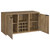 Jamestown 2-Door Dining Sideboard Buffet With Wine Storage Mango