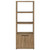 Tabby 3-Shelf Engineered Wood Media Tower Mango