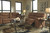 Boxberg Bark Reclining Sofa & Double Reclining Loveseat with Console