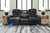 Center Point Black 2 Pc. Reclining Sofa, Loveseat