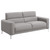 Glenmark Sofa 2 Piece Set Taupe