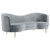 Sophia 2 Piece Living Room Set (Sofa And Loveseat) Dark Gray