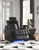 Party Time Midnight Power Reclining Sofa with ADJ HDRST, Power Reclining Loveseat/CON/ADJ HDRST & Power Recliner/ADJ HDRST