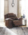 Stoneland Chocolate Reclining Power Sofa, Double Reclining Power Loveseat with Console & Power Rocker Recliner