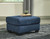 Darcy Blue 4 Pc. Sofa, Loveseat, Chair, Ottoman