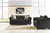 Darcy Black 4 Pc. Sofa, Loveseat, Chair, Ottoman