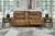 Game Plan Caramel 3 Pc. Power Reclining Sofa, Loveseat, Recliner