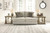 Soletren Stone 3 Pc. Sofa, Loveseat, Swivel Accent Chair