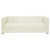 Chaviano 3 Piece (Sofa and Loveseat and Chair) White