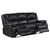 Camila 3-Piece Upholstered Motion Reclining Sofa Set Black