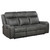 Raelynn 3 Piece Upholstered Motion Reclining Sofa Set Grey