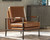 Peacemaker Brown Accent Chair