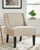 Janesley Beige Accent Chair