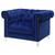 Bleker Arm Chair Blue