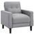 Fabric Chair Grey