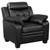 Finley Tufted Upholstered Chair Black