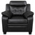 Finley Tufted Upholstered Chair Black