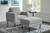Hazela Charcoal 2 Pc. Chair, Ottoman