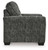 Lonoke Gunmetal 2 Pc. Chair And A Half, Ottoman