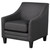 Liam Upholstered Chair Black