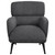 Andrea Accent Chair Gray