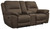 Next-gen Espresso Double Reclining Loveseat W/console