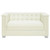 Chaviano Loveseat Pearl and White