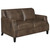 Leaton Loveseat Brown