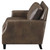 Leaton Loveseat Brown