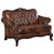 Victoria Loveseat Brown