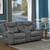 Conrad Motion Loveseat Gray