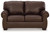 Colleton Dark Brown Loveseat