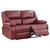 Camila Motion Loveseat Red