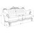 Victoria Sofa Brown