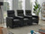 Toohey 3 Piece 3-Seater Home Theater Black