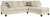 Abinger Natural LAF Sofa & RAF Corner Chaise Sectional