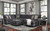 Tracling Slate LAF Sofa, Armless Loveseat, RAF Corner Chaise Sectional & Accent Ottoman
