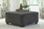 Ballinasloe Smoke LAF Corner Chaise, Armless Loveseat, RAF Sofa Sectional & Ottoman