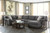 Ambee Slate Left Arm Facing Sofa, Armless Loveseat, Right Arm Facing Corner Chaise Sectional