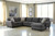 Ambee Slate Left Arm Facing Sofa, Armless Loveseat, Right Arm Facing Corner Chaise Sectional