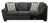 Ambee Slate Left Arm Facing Sofa, Armless Loveseat, Right Arm Facing Corner Chaise Sectional