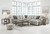 Ardsley Pewter Left Arm Facing Loveseat, Armless Chair, Wedge, Armless Loveseat, Right Arm Facing Corner Chaise Sectional