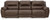 Dunleith Chocolate 3-Piece Power Reclining Sofa