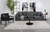 Sasha 3 Piece Sectional Barely Black