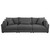 Sasha 3 Piece Sectional Barely Black